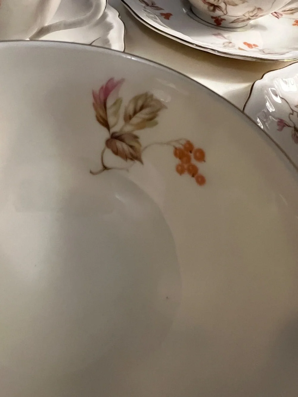 Theodore Haviland Lancaster Teacups and Saucers 4 Sets